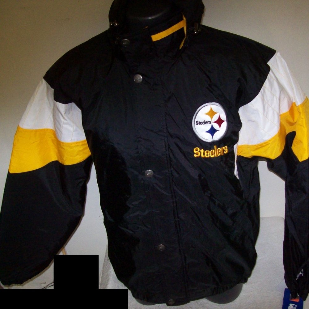 PITTSBURGH STEELERS  Starter Hooded Parka Jacket